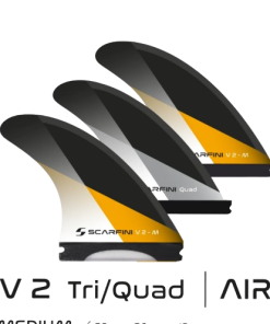 Scarfini V2 Tri / Quad (5 Fins) single tab (M)
