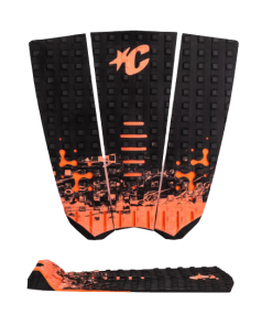 Creatures Mick Fanning Loc-Lite Ecopure Black Fade Fluro Red