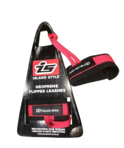 Island Style Neoprene Flipper Leash/Tethers (Pair)