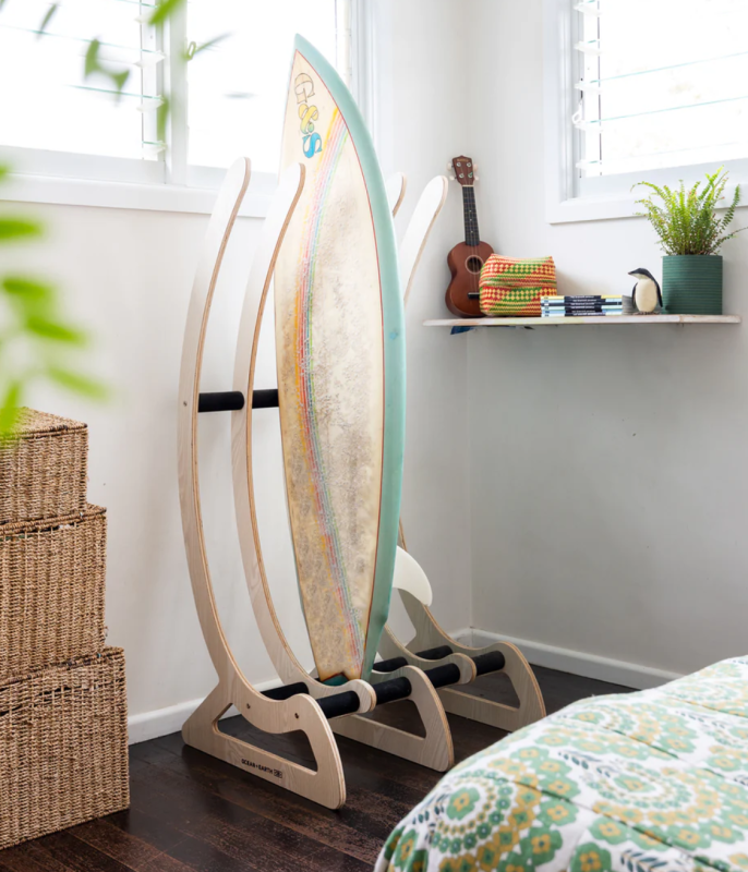 Shop Online for Ocean & Earth Timber Free Standing Surfboard Rack | at ...