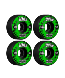 Bones 100A 54mm OG Formula V4 Wide Black Skateboard Wheels