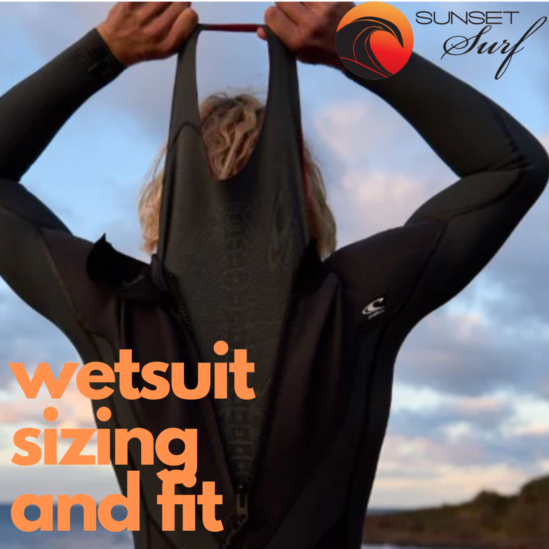 Sunset Surf Shop Blog Wetsuit Sizing and Fit
