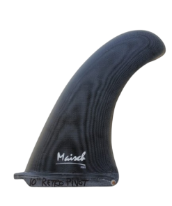Maisch 10´0" Retro Pivot Longboard Fin Blue Grey