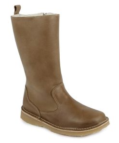 Freestyle 100 % wool-lined ladies Sutherland premium leather boot (Aviator Limestone)