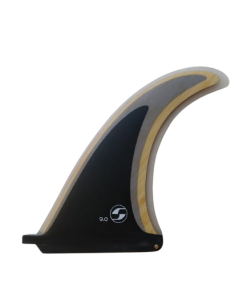 Scarfini 9" Longboard Eco Fin Black