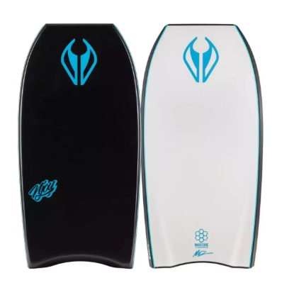 NMD NJOY PE XL Bodyboard 2 Stringer (Black/ White)