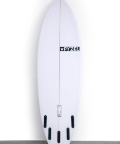 Alternative view of Pyzel White Tiger 5´10" Squash Tail