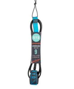 Ryd 7mm 9' Longboard Ankle Leash Blue
