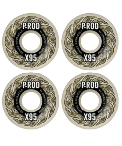 Bones Wheels XF V5 Skateboard Wheels - 54mm 95a (Set of 4)