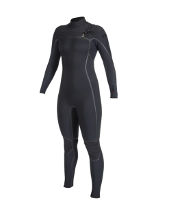 NEW STOCK 2025 O´Neill Hyperfreak Fire Ladies 4/3+ mm Chest Zip Black/Black
