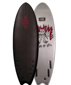 Ocean&Earth 5'6" Surfboard BAT Outa Hell Quad