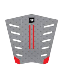 Hurricane Surf Tornado Traction Pad Grey/Red