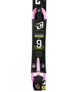 Creatures Reliance Longboard Slim Fit Leash-Guava Black-9'0"