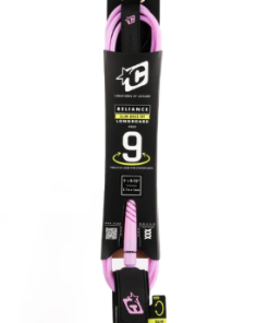 Alternative view of Creatures Reliance Longboard Slim Fit Leash-Guava Black-9'0"
