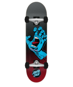 8.25in Large Screaming Hand Fade Santa Cruz Complete Skateboard