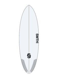 SMTH Shapes Model Humanoid 5'8" Round Tail