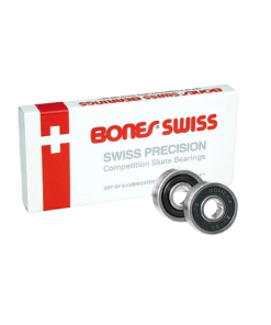 Bones® Swiss Skateboard Bearings 8 pack