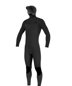 NEW STOCK 2025/2026 Hyperfreak 5/4mm+ Chest Zip Full Wetsuit W/ Hood