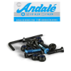 Andale 7/8" Black/Blue Allen Hardware