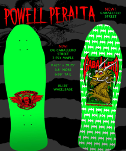 Alternative view of Powell Peralta Steve Caballero Street Dragon DNB Green/White Skateboard