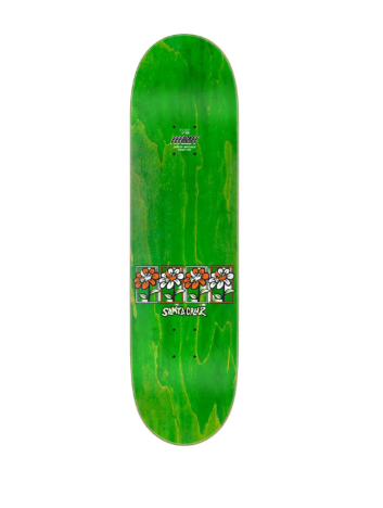 Santa Cruz 8.00in Delfino Flower Frame FeelBase Deck - Image 2
