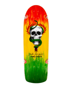 Powell Peralta Mike McGill Skull & Snake 10.0 Deck - Rasta Fade