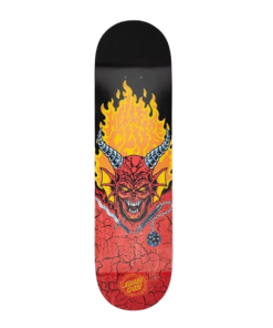 8.25in Stranger Things Hellfire Club Santa Cruz Skateboard Deck