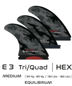 Scarfini Fiver E3 Tri / Quad (5 Fins) (Copy)