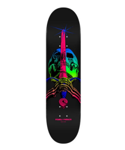 Powell Peralta Skull & Sword Skateboard Deck Green Fade - Shape 243 - 8.25 x 31.95