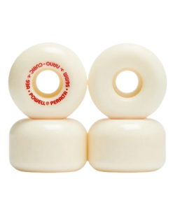 Powell Peralta Nano-Cubic 93A - Asymmetrical Shape - Wide Ride Patch - Offset Bearing - 56mm x 37mm 93A Skateboard Wheels 4pk