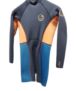 Rip Curl Ladies G-Bomb 2mm Long Sleeve Back Zip Springsuit Electric Blue