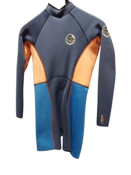Rip Curl Ladies G-Bomb 2mm Long Sleeve Back Zip Springsuit Electric Blue