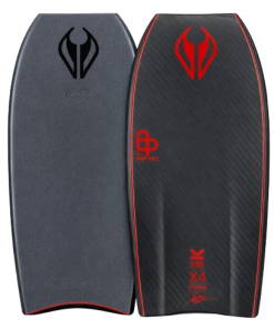 NMD Ben Player LFX X 4 Mini Quad PP Bodyboard (Gunmetal Grey / Dark Grey)