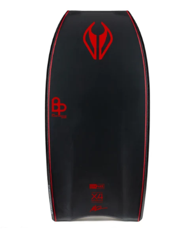 NMD Ben Player LFX X 4 Mini Quad PP Bodyboard (Gunmetal Grey / Dark Grey) - Image 2