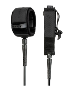 Creatures Outer Reef 8' Big Wave Leash Black Silver