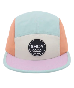 Ahoy 5 Panel Cap Pastel Multi