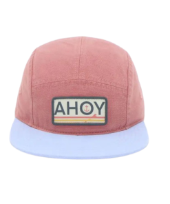 Ahoy Canvas Cap Red / Blue