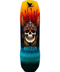 Powell Peralta Pro Andy Anderson Heron FLIGHT® Skateboard Deck - Shape 290 9.13 x 32.8