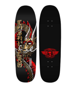 Powell Peralta Steve Caballero Ban This Dragon 192 Skateboard Deck Gold Foil
