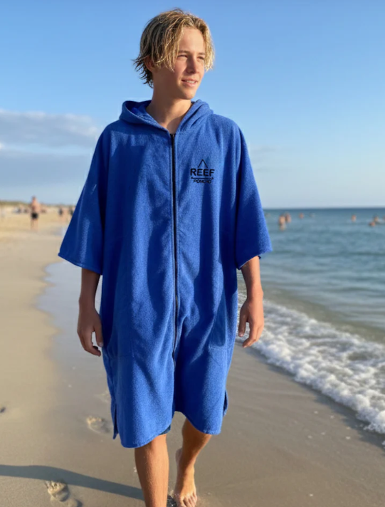 Reef Hooded Towel 3/4 Sleeve