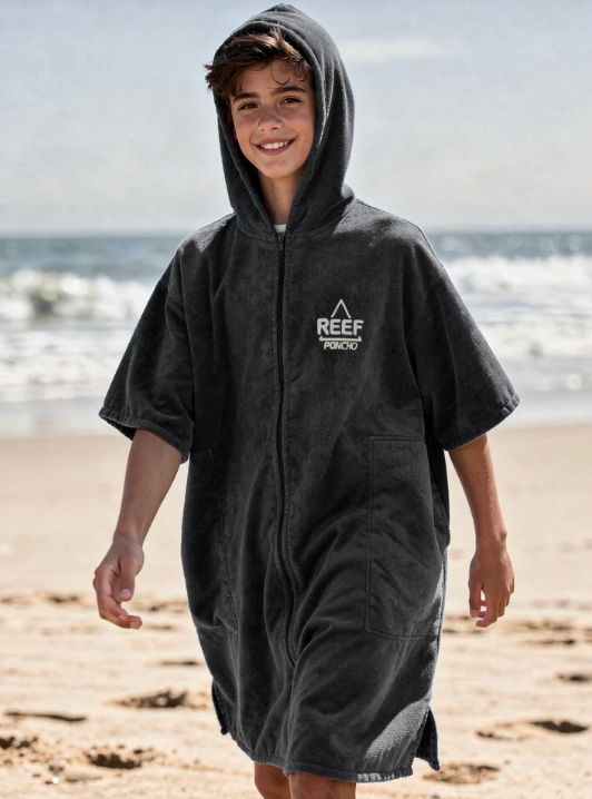 Reef Hooded Towel 3/4 Sleeve - Image 2