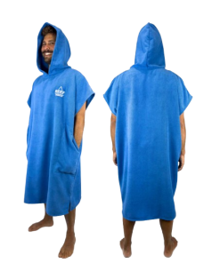 Reef Hooded Towel / Poncho Blue