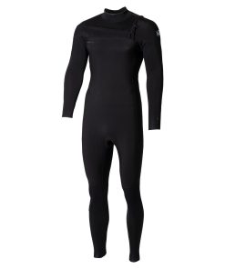 NEW STOCK 2026 O'Neill Mens Epic 4/3mm Chest Zip Black / Black