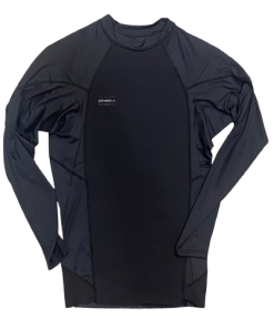 Hyperfreak 1mm Neoskin L/S Top Carbon / Gunmetal