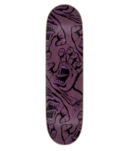 Alternative view of Santa Cruz 8.5in Crowded Hand Santa Cruz Skateboard Deck