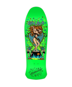 Santa Cruz Salba Witch Doctor Skateboard Deck 32in x 10.40in Green