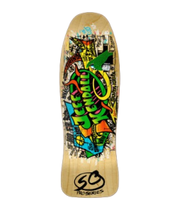 Santa Cruz 9.69in Kendall Graffiti 2026 Reissue Skateboard