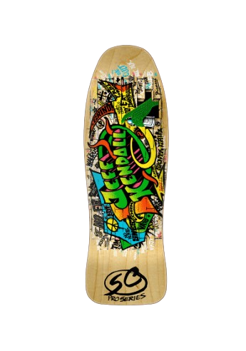 Santa Cruz 9.69in Kendall Graffiti 2026 Reissue Skateboard