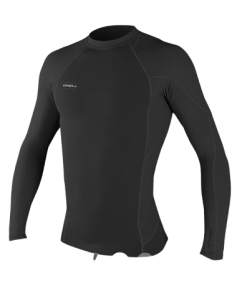 Hyperfreak 1mm Neoskin L/S Top Carbon / Gunmetal