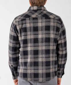 Alternative view of O'Neill Mens Glacier Plaid High Pile Superfleece Jacket